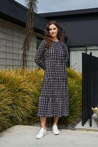 Memo Velveteen Dress