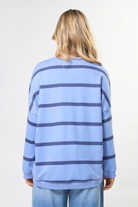 Stella + Gemma Newport Cross Stripe Sweat