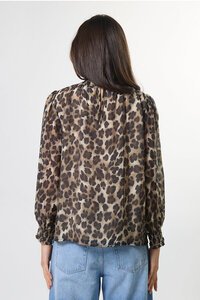 Stella + Gemma Sylvie Leopardess Blouse