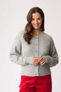 Foil Relaxed Cardigan