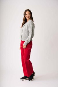 Foil Relaxed Cardigan