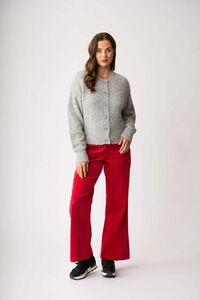 Foil Relaxed Cardigan