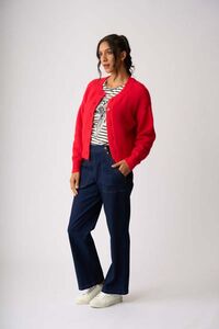 Foil Relaxed Cardigan