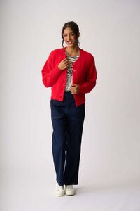 Foil Relaxed Cardigan