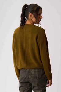 Memo Cropped Drop Hem Jumper
