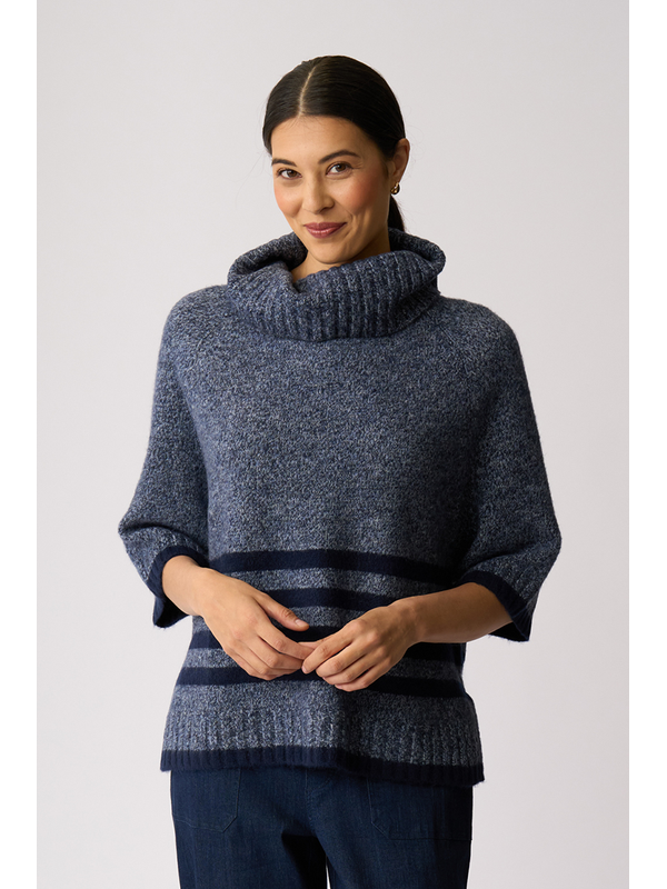 Memo Relaxed Split Back Jumper