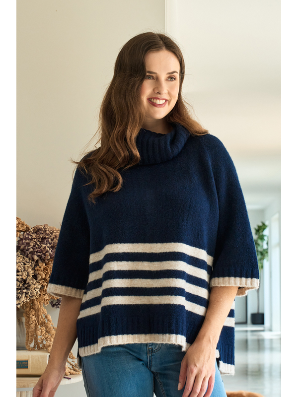 Memo Relaxed Split Back Jumper