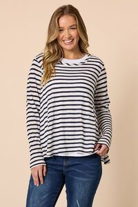 Threadz The Duo Stripe Top