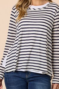 Threadz The Duo Stripe Top