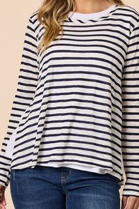 Threadz The Duo Stripe Top