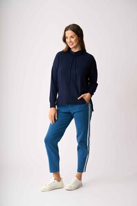 Foil Reverse Seam Jumper