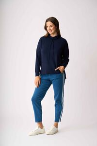 Foil Reverse Seam Jumper
