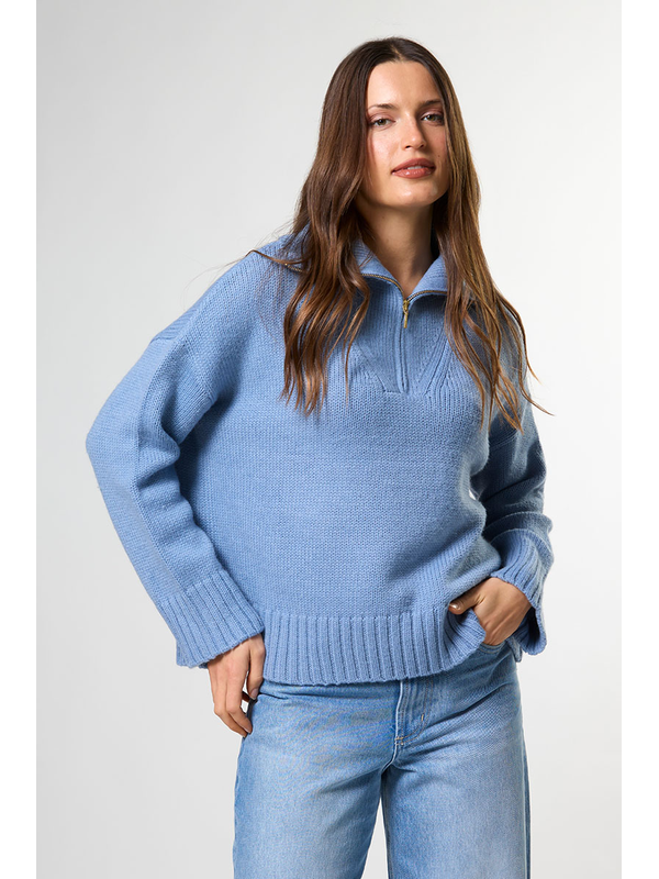 Stella + Gemma Cory Zip Knit