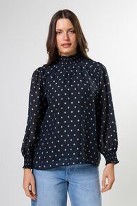 Stella + Gemma Sylvie Midnight Dot Blouse