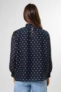 Stella + Gemma Sylvie Midnight Dot Blouse