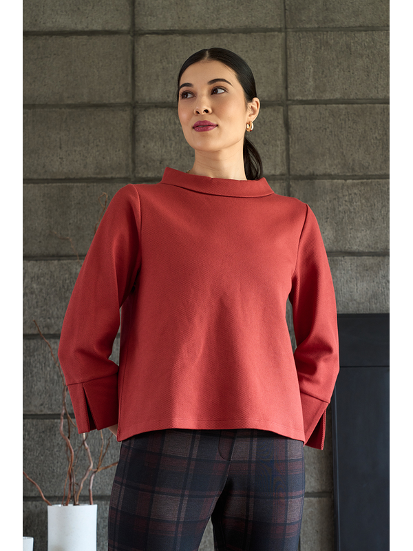 Esplanade Boat Neck Jumper