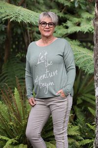 AE Luxe LET THE Knit Top