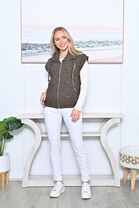 AE Luxe Zip Up Vest