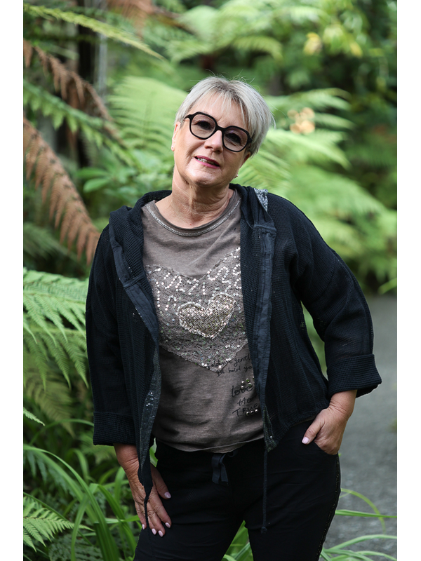 AE Luxe Sequins Net Cardigan