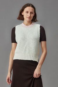 Standard Issue Merino Boucle Crop Vest