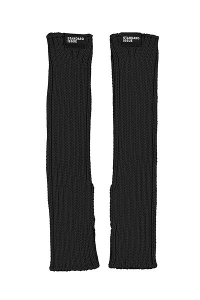 Standard Issue Merino Fingerless Mittens-new-Preen