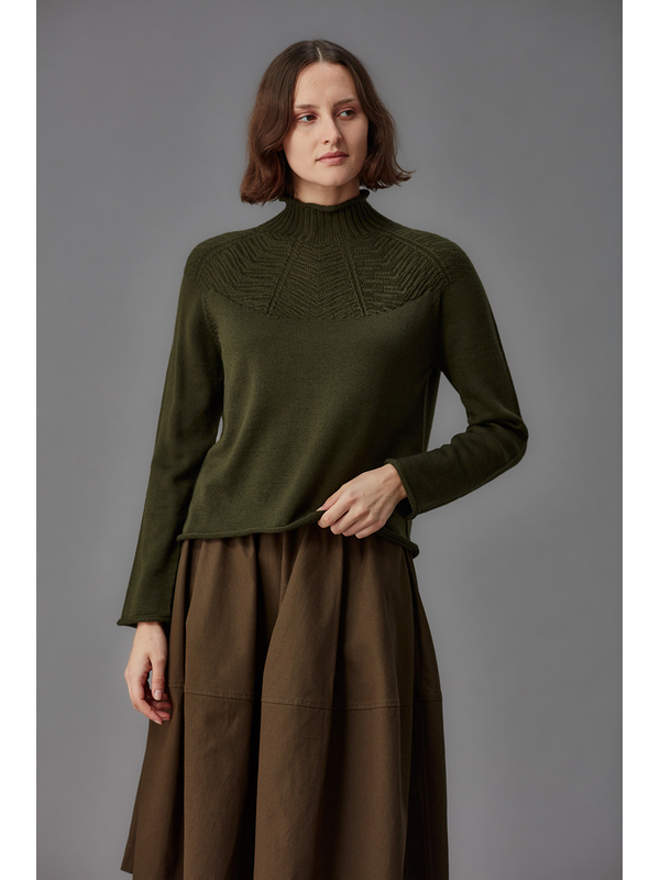 Standard Issue Merino Mock Neck Sweater