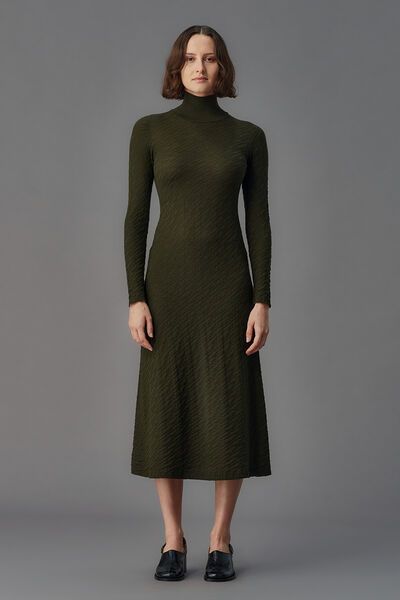 Standard Issue Merino Slatch Dress-new-Preen