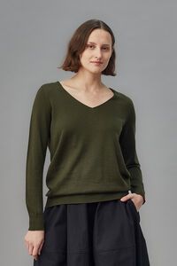 Standard Issue Merino V Neck Slouchy