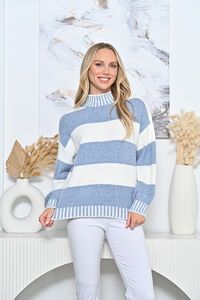 New U Stripe Jumper