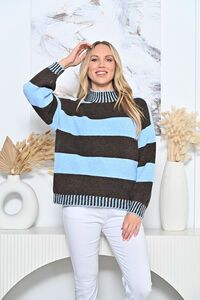 New U Stripe Jumper