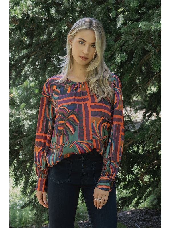 Knewe Label Lexi Top - Sunset 