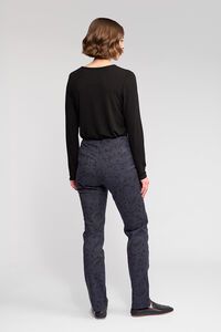 Vassalli Bay Pull On Slim Pant - Noir