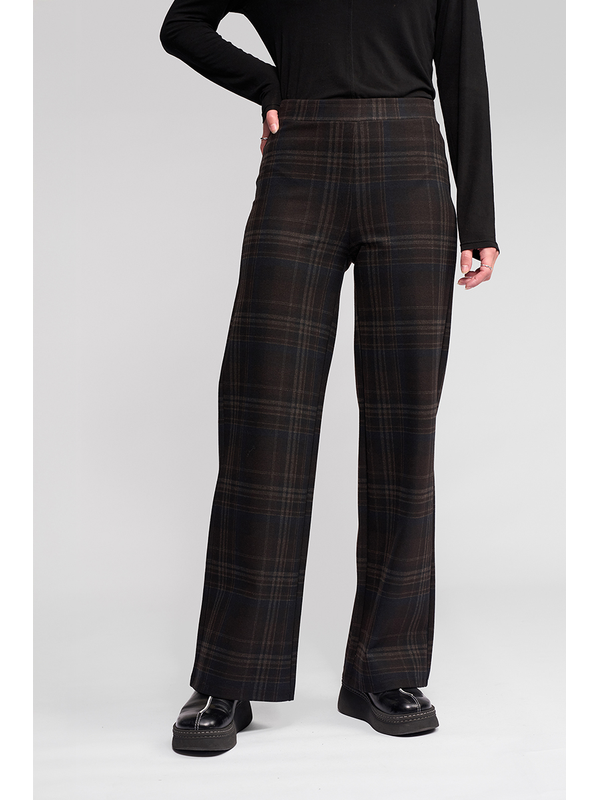 Vassalli Loft Pull On Wide Ponti Pant - Hugo