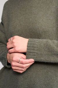 Vassalli Mellow Roll Neck Sweater - Elm