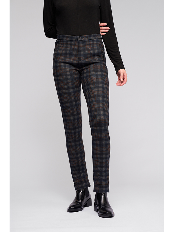 Vassalli Style Skinny Pant with Cuff - Nomad