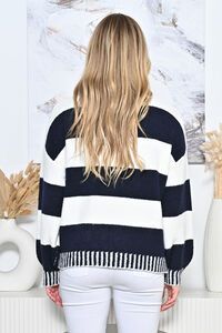 New U Stripe Jumper