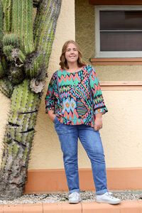 Oddly Polite Abstract Pony Top