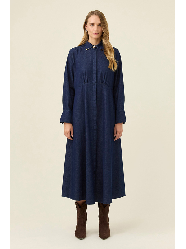 Isle Of Mine Sloane Denim Maxi Dress