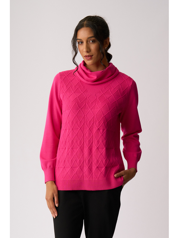 Memo Roll Neck Longline Top