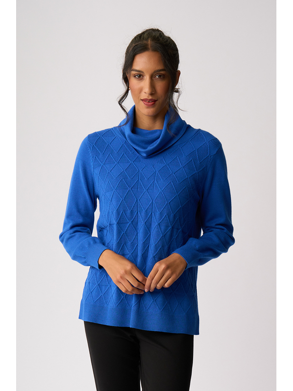 Memo Roll Neck Longline Jumper