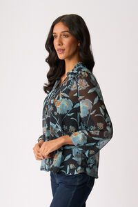 Memo Shirred Yoke Blouse