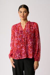 Memo Shirred Yoke Blouse