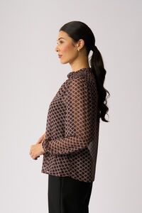Memo Shirred Yoke Blouse