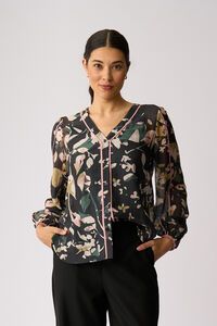 Foil Pipeline Blouse