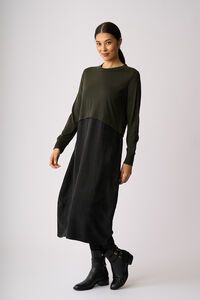 Foil Mix Things Up Dress