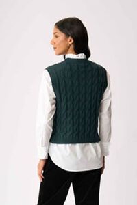 Preen Cabled Vest