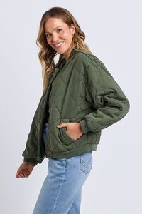Elm Jean Bomber Jacket