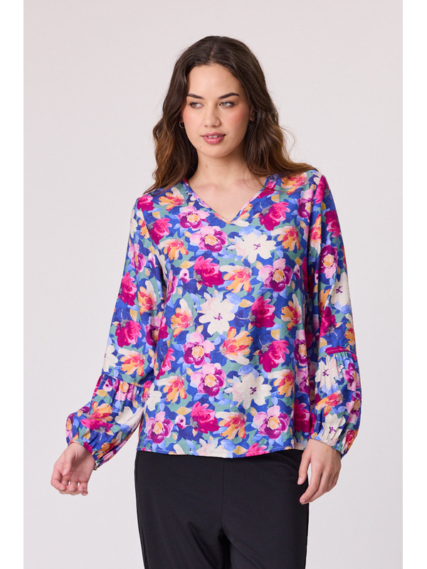 Democracy Indie V Neck Blouse