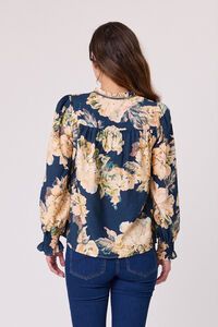 Democracy Rose Peasant Top