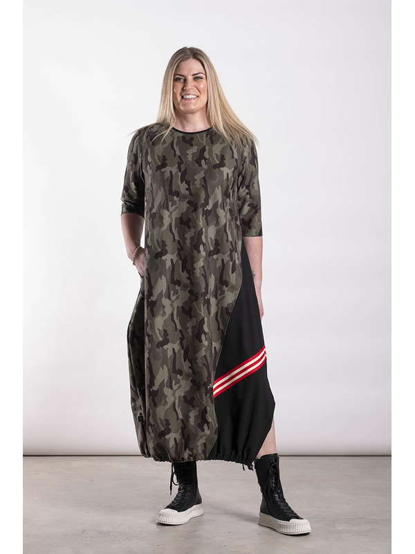 Deeanne Hobbs Sienne Dress Camo